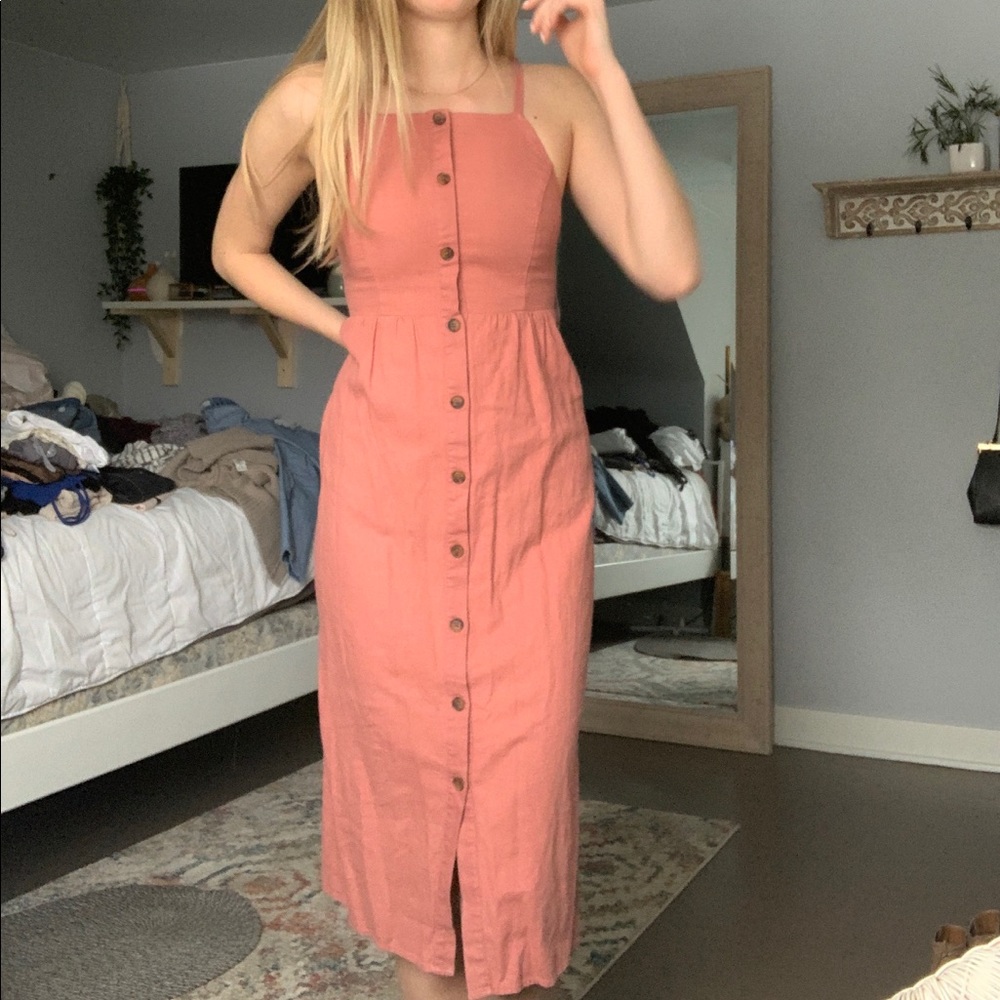 Long halter dress